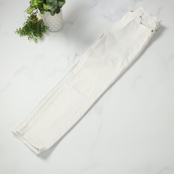 Elegant White Women's Pants - Picture 2 of 9
